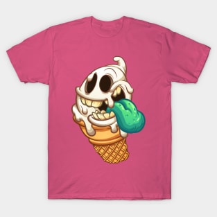 Ghost ice cream cone T-Shirt